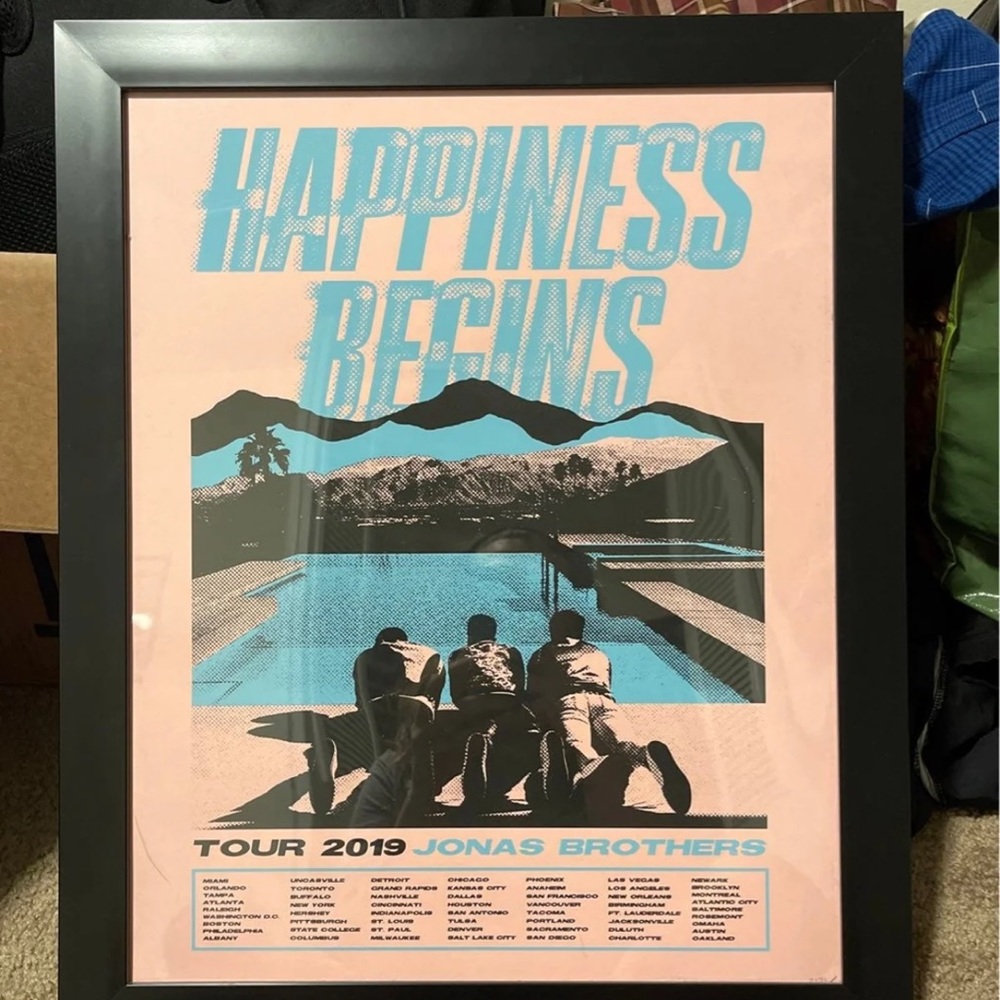 Jonas Brothers Concert Poster